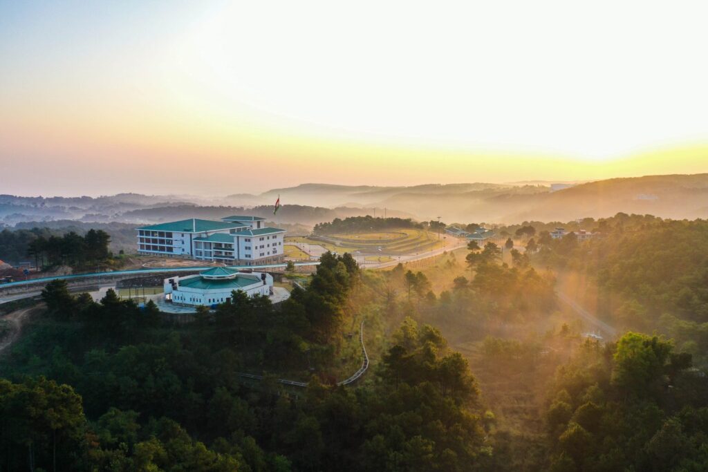 IIM Shillong Campus Bird Eye View