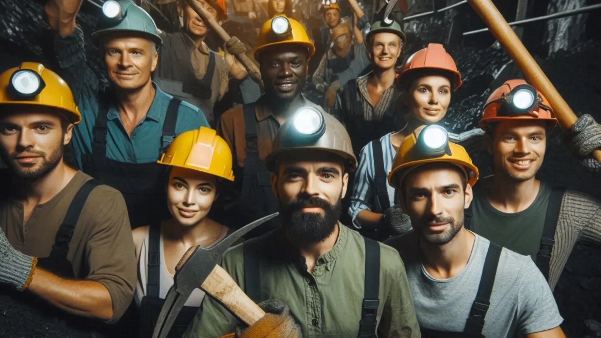 mining workers, NTPC