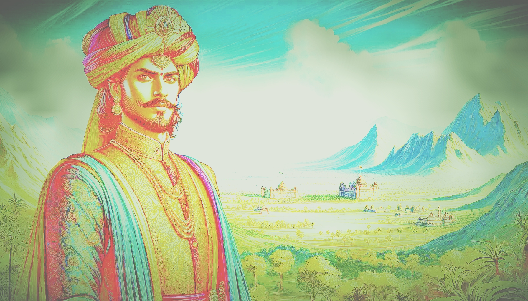 Prithviraj Chauhan Painting